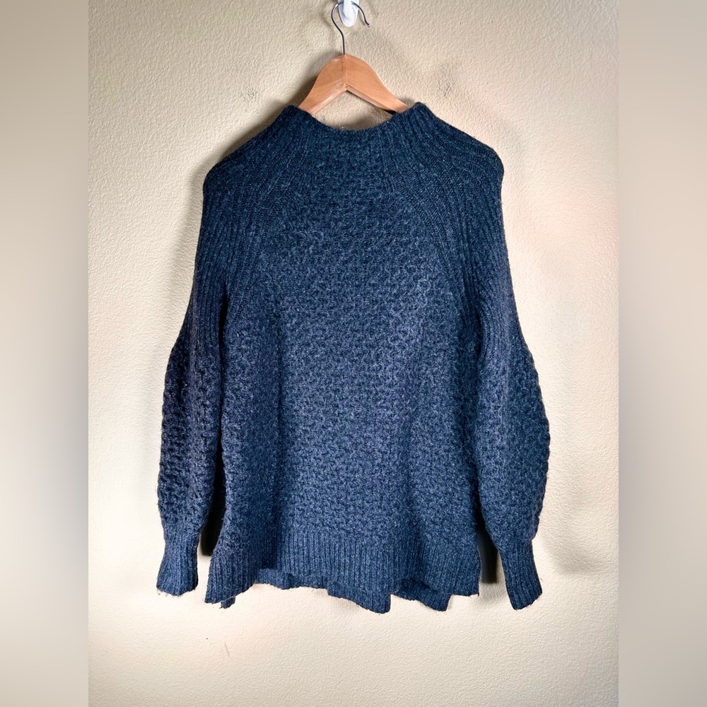 Anthropologie Women’s Bia Mock Neck Tunic Sweater - Picture 3 of 10